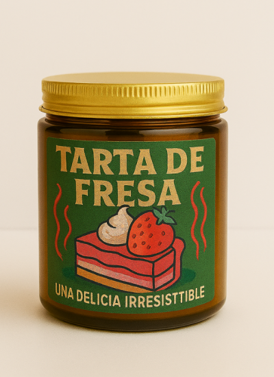 Tarta de Fresa Lilicandle